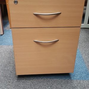 2 Drawer Mobile Pedestal