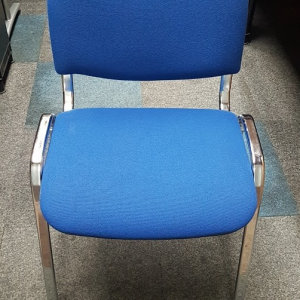 Chrome Framed Side Chair
